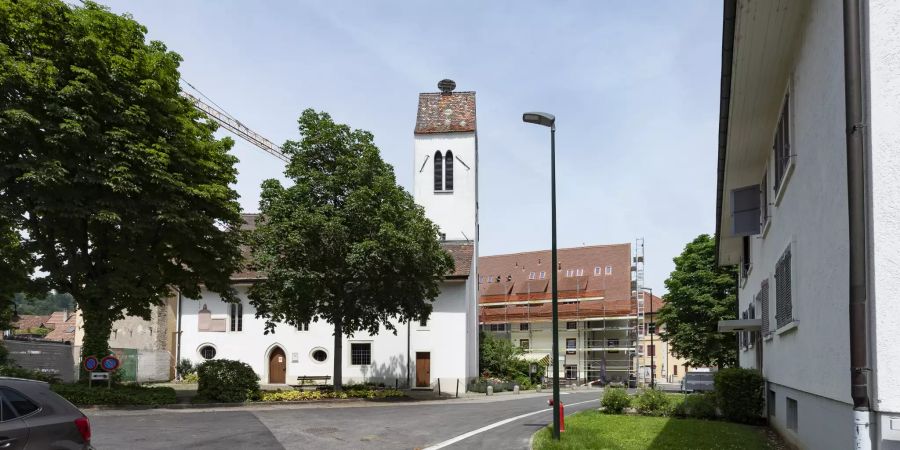 Die reformierte Kirche in Frenkendorf.