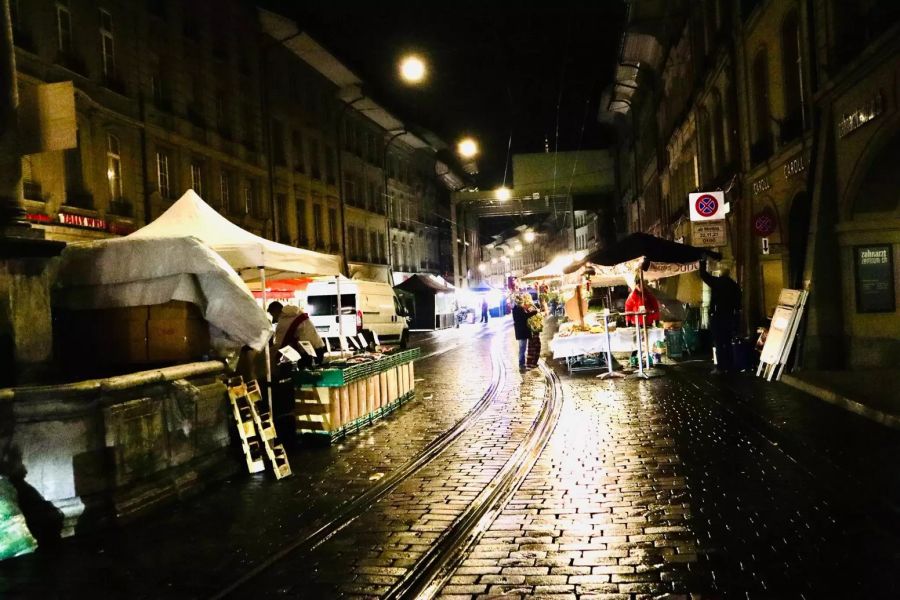 Erste Eindrücke vom Zibelemärit in Bern.