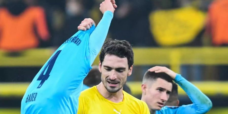 Der BVB muss ohne Mats Hummels auskommen. Foto: Bernd Thissen/dpa
