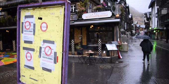 Die wohl berühmteste Kritiker-Beiz: Die Wallisserkanne in Zermatt. CORONAVIRUS, zermatt