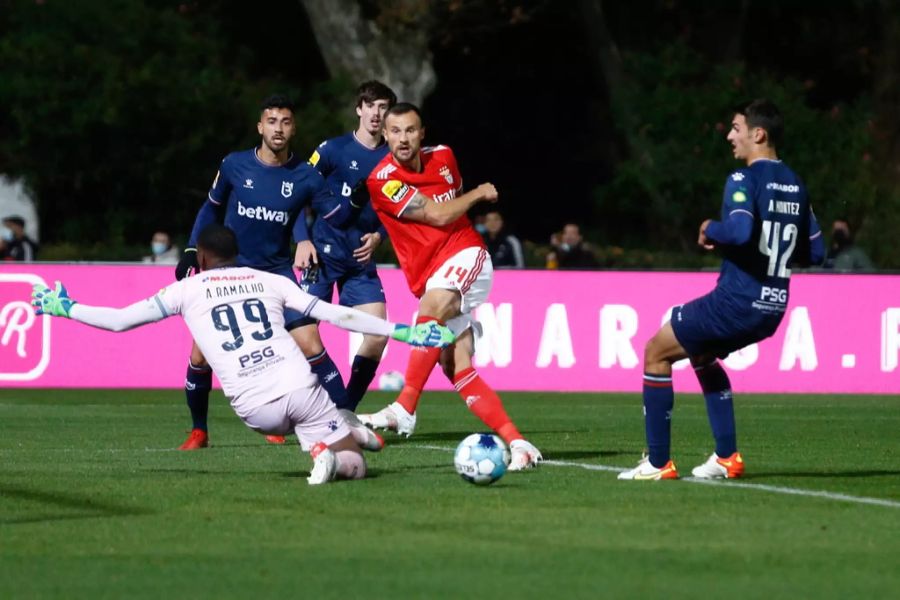 Bis zur Hälfte führte Benfica bereits mit 7:0 – Seferovic traf doppelt.