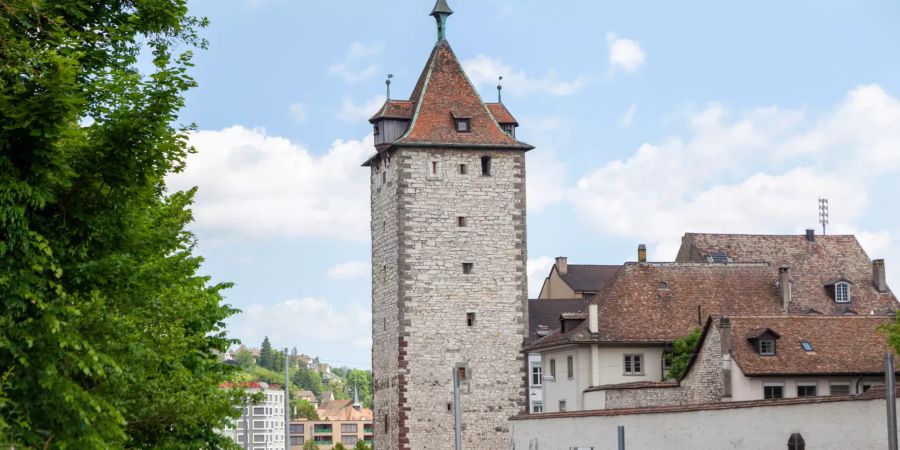 Der Obertorturm in Schaffhausen.