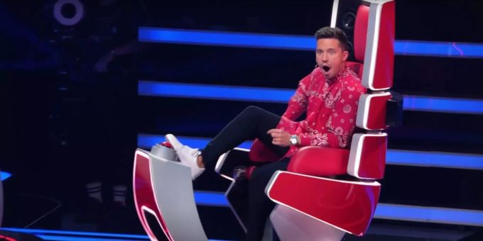 Ein Weltstar tritt bei «The Voice of Germany» auf. The Voice of Germany