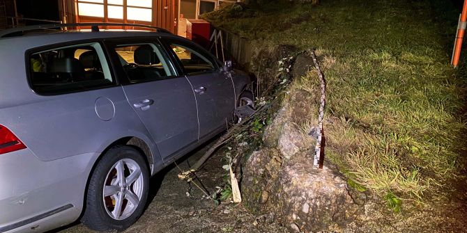 Unfall in Zug