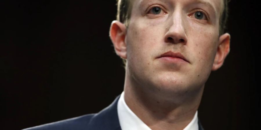 Facebook-Mutter Meta wird in Spanien verklagt: CEO Mark Zuckerberg auf einem Archivbild.