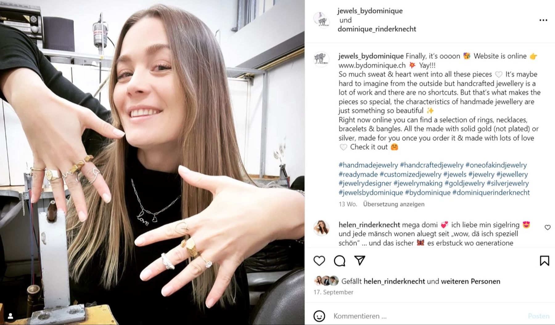 Dominique Rinderknecht: Schwester küsst Ex-Bachelorette-Star | Nau.ch