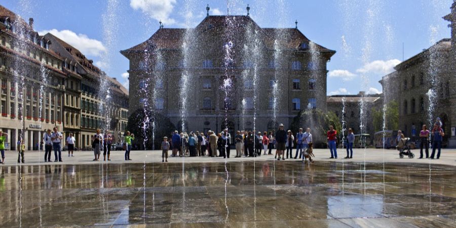 Fontäne Bundesplatz