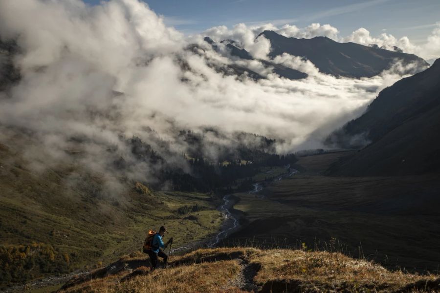 Zurzeit herrscht immer noch perfektes Wanderwetter.