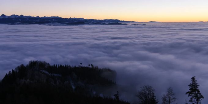 Auf dem Bantiger wurden Windspitzen von 152 km/h gemessen. (Symbolbild) Bantiger