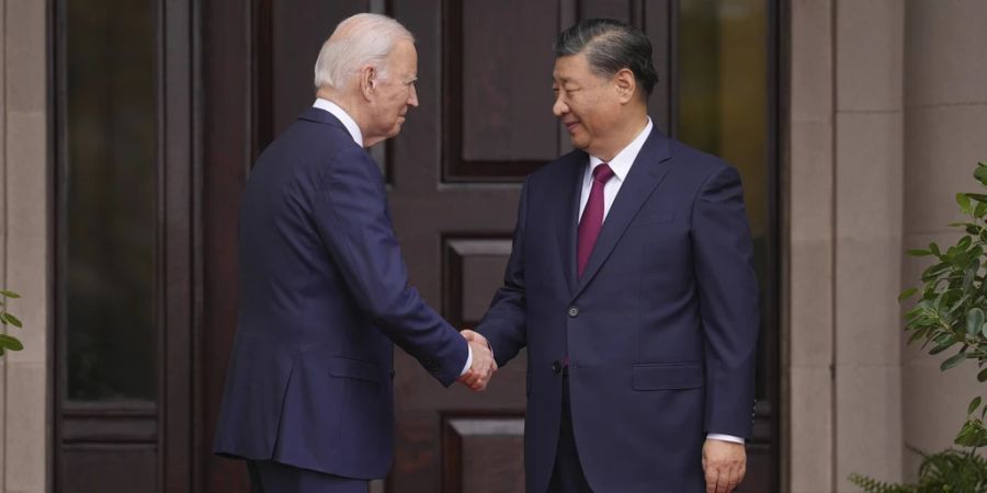 Joe Biden und Xi Jinping