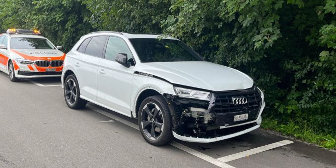 Gossau: Fahrunfähig Unfall verursacht und weggefahren. Fahrunfähig Unfall verursacht