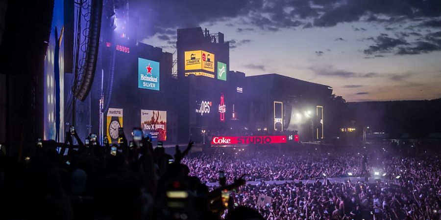 Rund 160'000 Besucherinnen und Besucher zählten die Veranstalter des Openair Frauenfeld 2023.