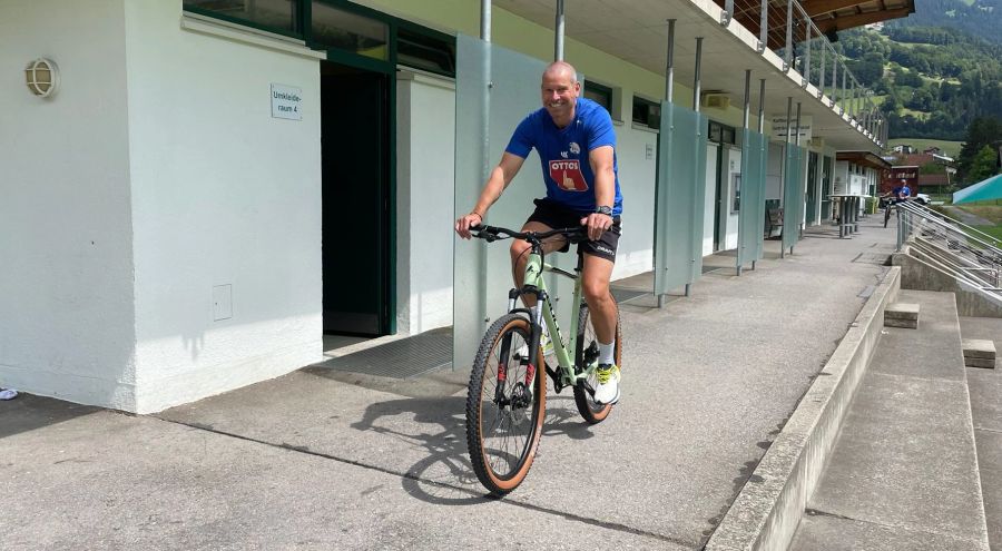 Der FC Luzern findet in Schruns beste Trainingbedingungen vor.