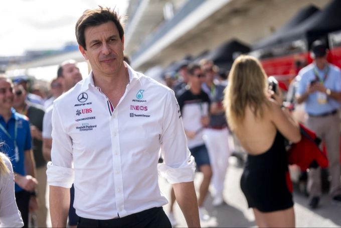 Toto Wolff, Teamchef von Mercedes. Toto Wolff Mercedes F1
