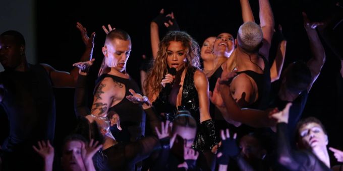 Rita Ora beim Europe Vision Song Contest im Mai 2023. rita ora