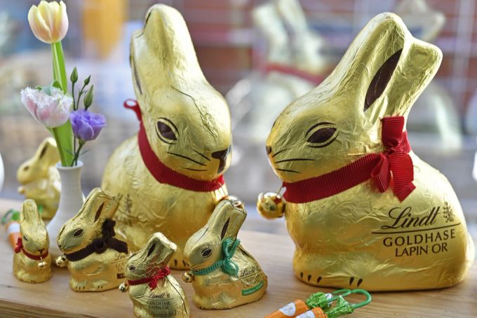 Die «Schoggihasen» von Lindt & Sprüngli. (Symbolbild) Lindt