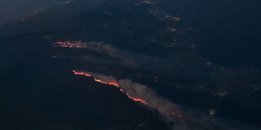 Waldbrände auf Rhodos