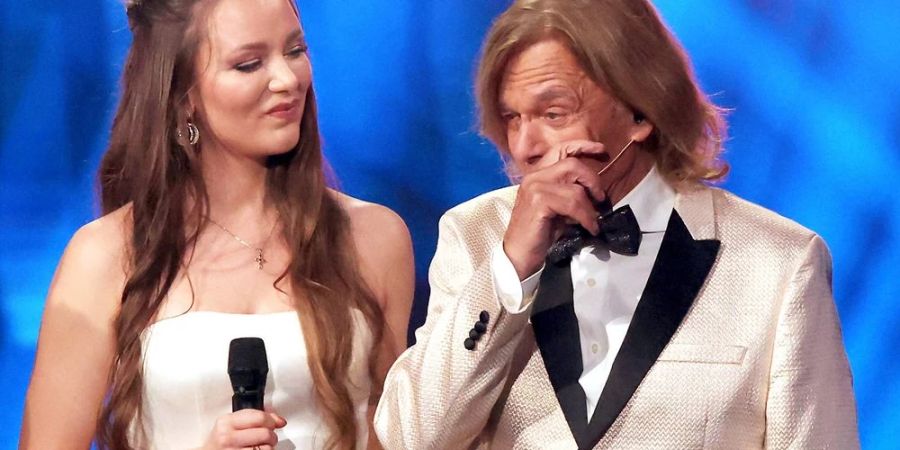 Jèrgen Drews mit Tochter Joelina