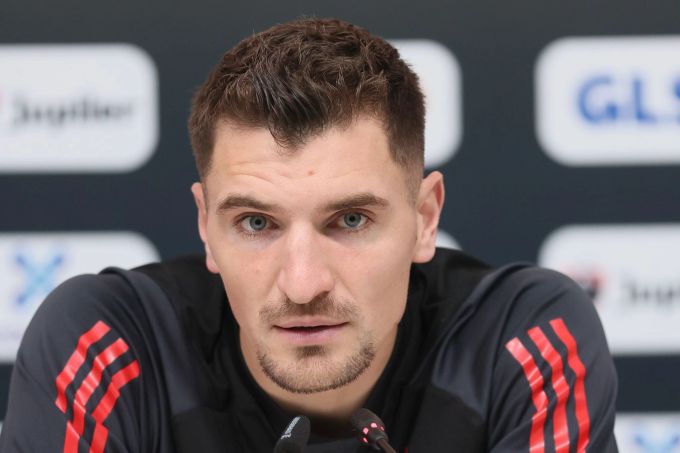 Thomas Meunier vor dem Start mit Belgien in die WM 2022. WM 2022