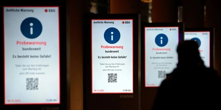 Warnung am Donnerstag in Berlin