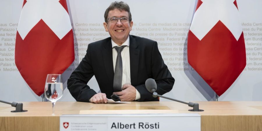 Albert Rösti Bundesrat Uvek