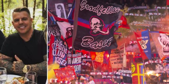 Benny Aebischer war früher der Boss in der Basler Muttenzerkurve. Benny Aebischer FC Basel