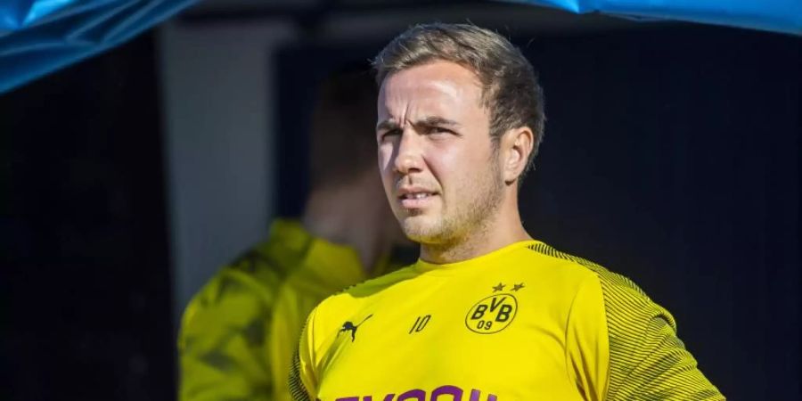 Auch Mario Götze ist auf der Suche nach einem neuen Verein. Foto: David Inderlied/dpa