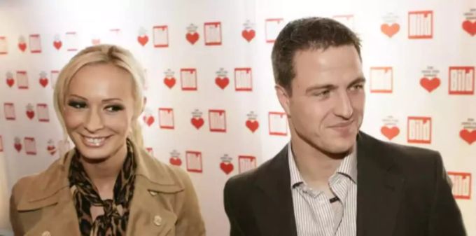 Ralf und Cora Schumacher. Cora Schuhmacher