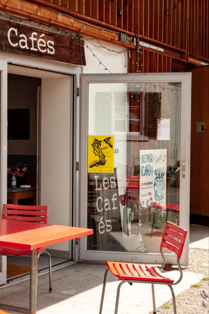 Eingang zum Repair Café