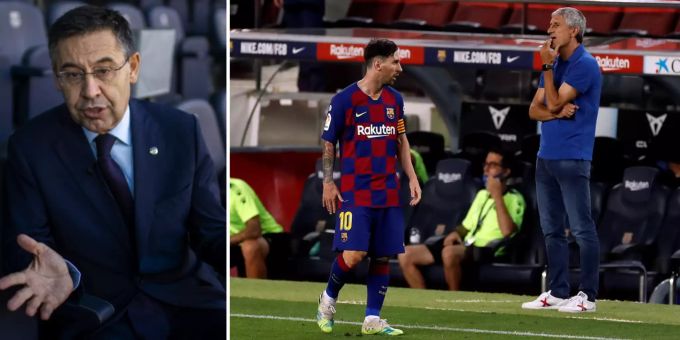 «Quique bleibt!» - Barça-Boss Bartomeu stärkt Trainer Setien den Rücken
