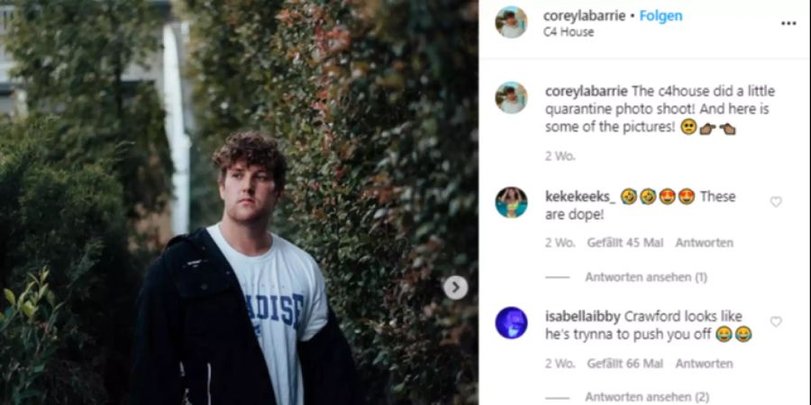 corey la barrie youtube star