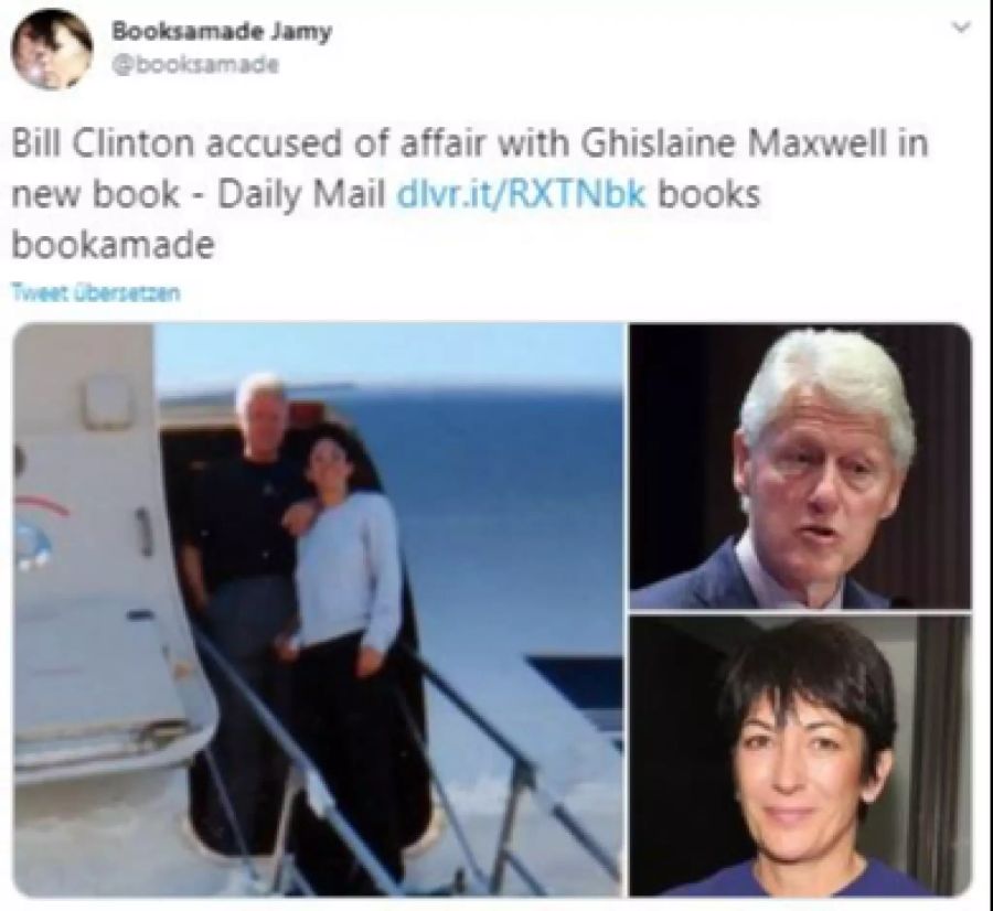 Bill Clinton Ghislaine Maxwell