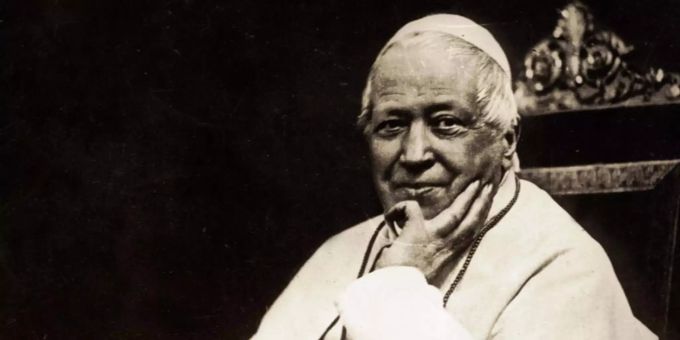 Der ehemalige Papst Pius IX. Pius IX.