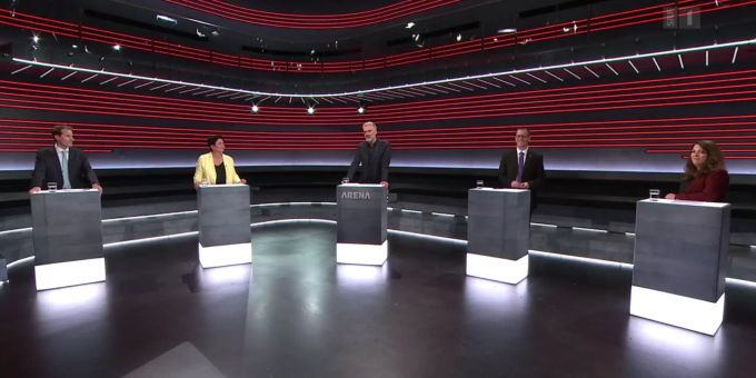 Die Arena-Runde vom 8. Mai 2020. arena Coronavirus
