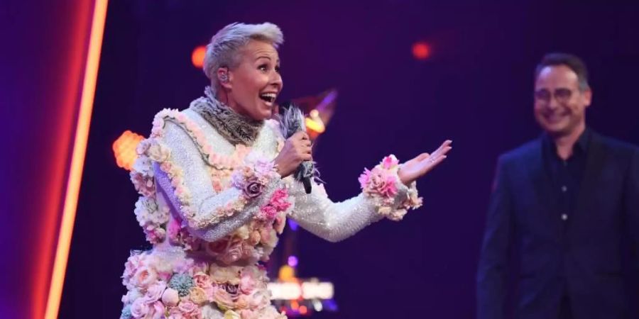 Sonja Zietlow machte als «Der Hase» in «The Masked Singer» eine gute Figur.