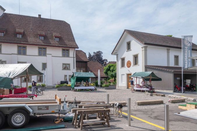 Der Markt findet nun wieder jeden Samstag statt.