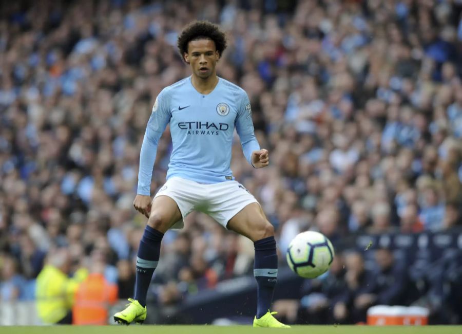 Leroy Sané hat bei Manchester City noch ein Jahr Vertrag und steht vor dem Abschied.