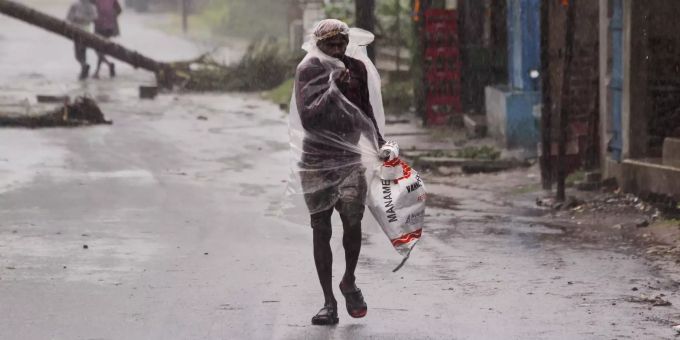 Der Mega-Zyklon «Amphan» sorgt für Verwüstung in Indien und dem Nachbarland Bangladesch. APTOPIX India Asia Cyclone