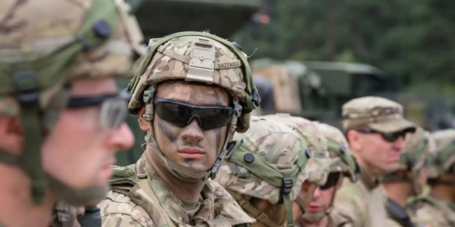 US-Soldaten bei Manöver in Polen