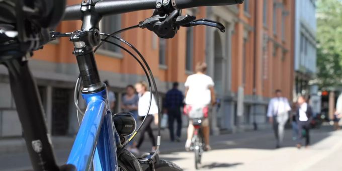 Veloverleihsystem für die Stadt St. Gallen.