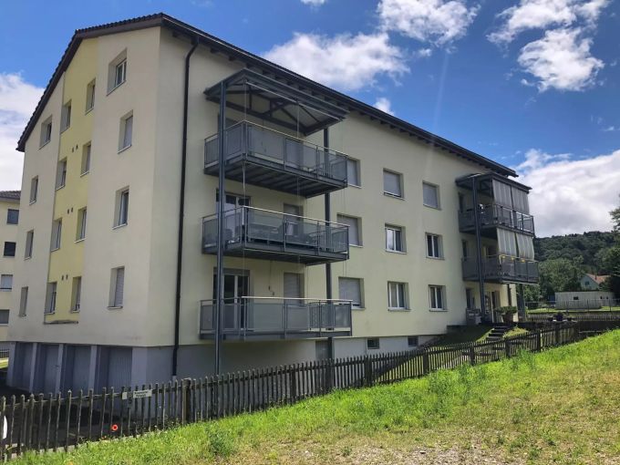 Im obersten Stock dieses Mehrfamilienhauses in Eschenz TG geschah die Familientragödie.