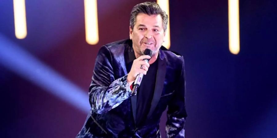Thomas Anders singt mit Florian Silbereisen über die Liebe. Foto: Britta Pedersen/dpa-Zentralbild/dpa