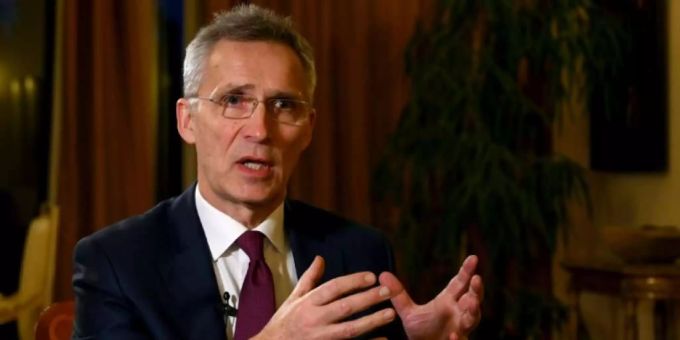 Kernwaffe: Nato-Generalsekretär Jens Stoltenberg betont die Bedeutung der nuklearen Teilhabe. kernwaffe