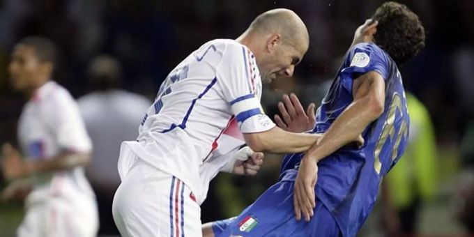 Zinedine Zidane Kopfstoß