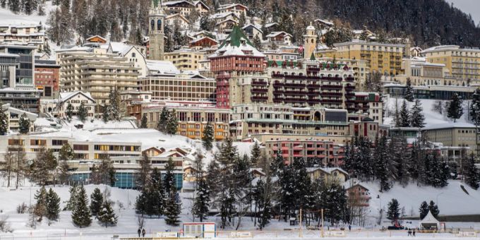 In St. Moritz gab es erneut viele Übernachtungen. Berghotels