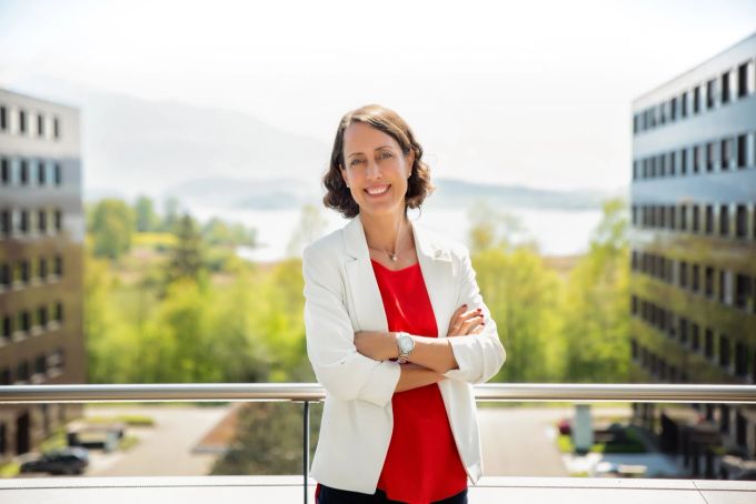 Christine Hegglin ist die Gründerin vom Startup und damit der ersten Schweizer Immobilientausch-Plattform. Startup hoyou.ch