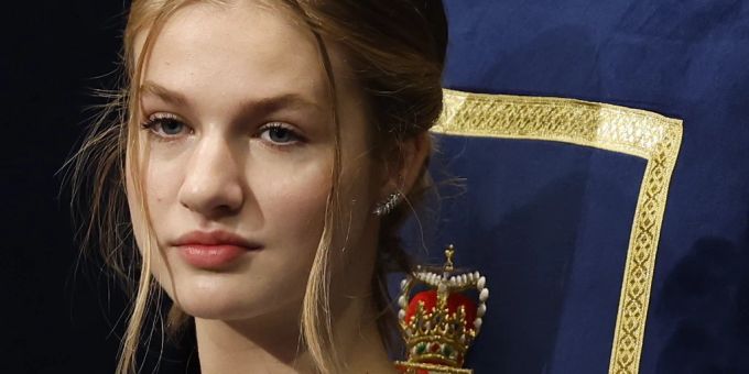 Spaniens Thronfolgerin Prinzessin Leonor. Prinzessin Leonor