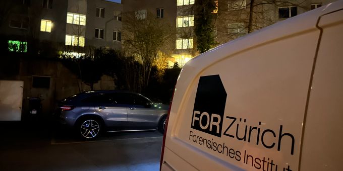Das Forensische Institut war ebenfalls vor Ort. Zürich