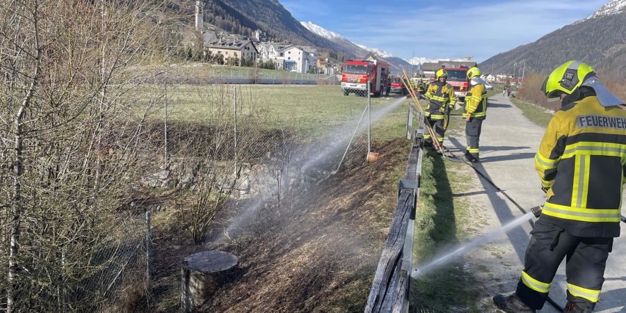 Flurbrand in Samedan