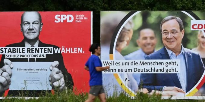 Union und SPD liegen erstmals seit April 2017 in der Wählergunst wieder gleichauf. Foto: Arne Dedert/dpa Union und SPD liegen erstmals seit April 2017 in der Wählergunst wieder gleichauf. Foto: Arne Dedert/dpa